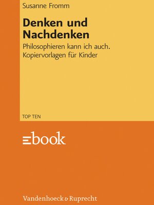 cover image of Denken und Nachdenken